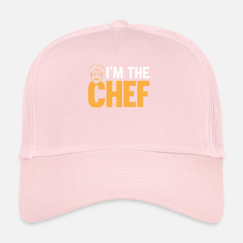 Drôle de chef cuisinier - Je suis le chef Casquette trucker 