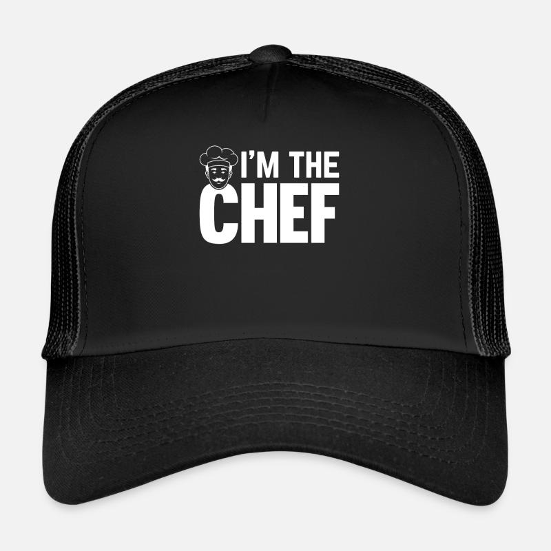 Drôle de cuisinier Chef Cuisinier Chef’s Hat - Je suis le Casquette trucker 