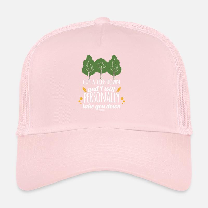 Deciduous Tree Nature Conservation Camping Mountains Forest Trucker Cap