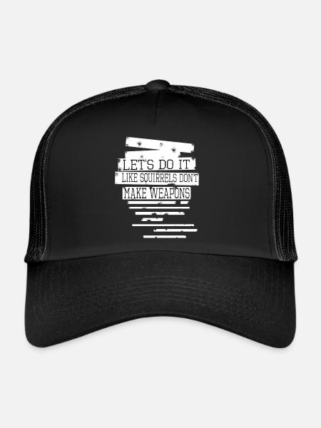 dictons anniversaire cadeau idée hippie paix amour - Casquette trucker  - noir/noir - Devant