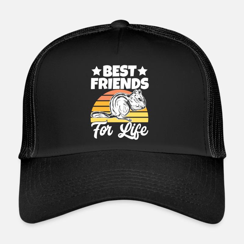 Cadeau de rongeur chipmunk Casquette trucker 