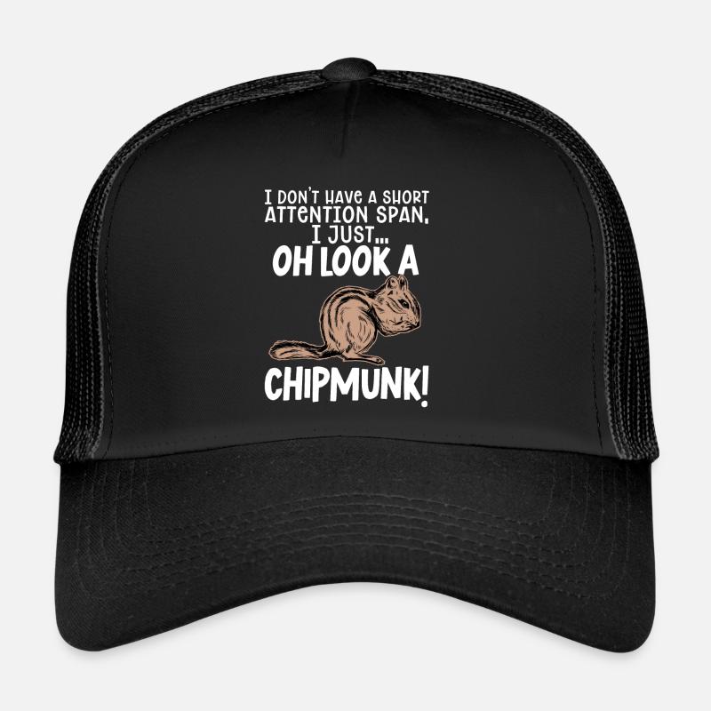 Cadeau de rongeur chipmunk Casquette trucker 