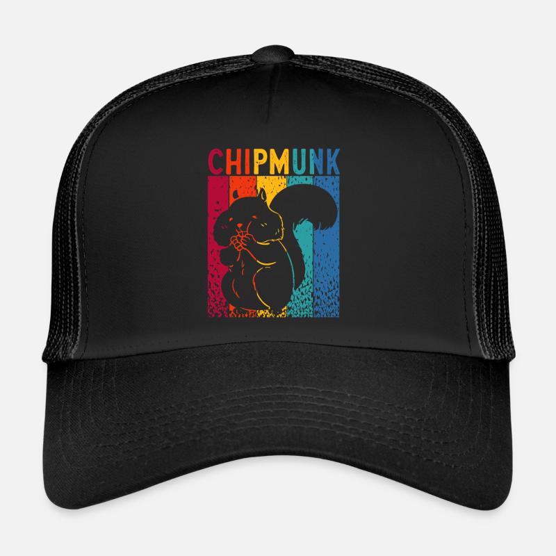 Cadeau de rongeur chipmunk Casquette trucker 
