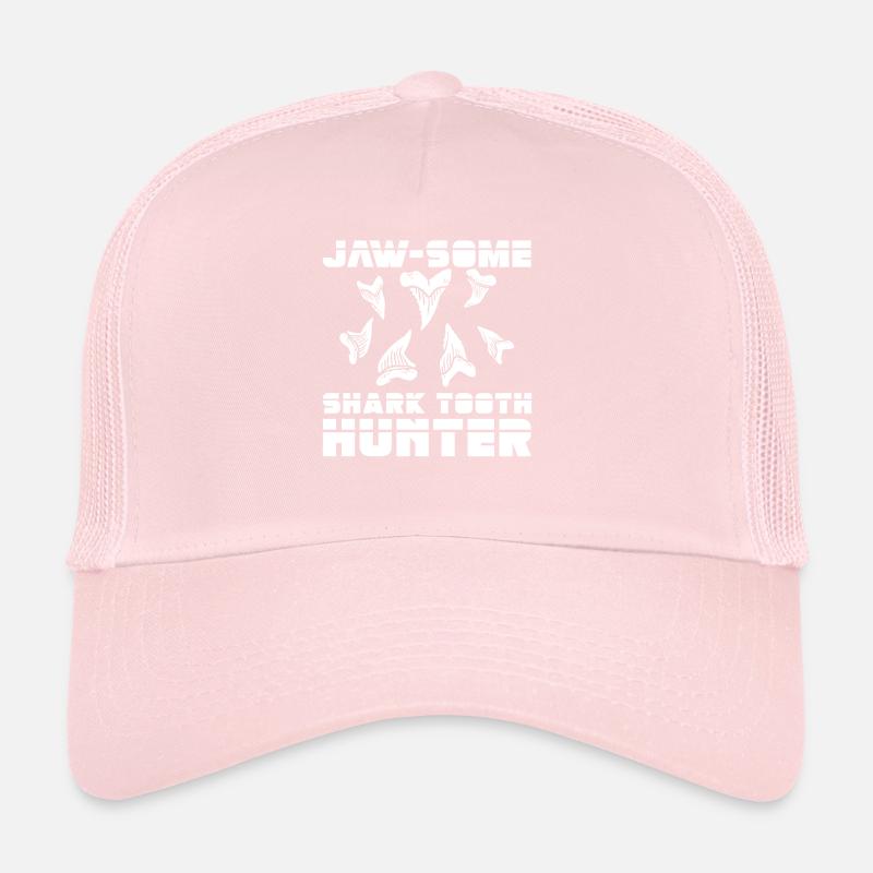Megalodon Shark Tooth Fossil Collector Gift Trucker Cap