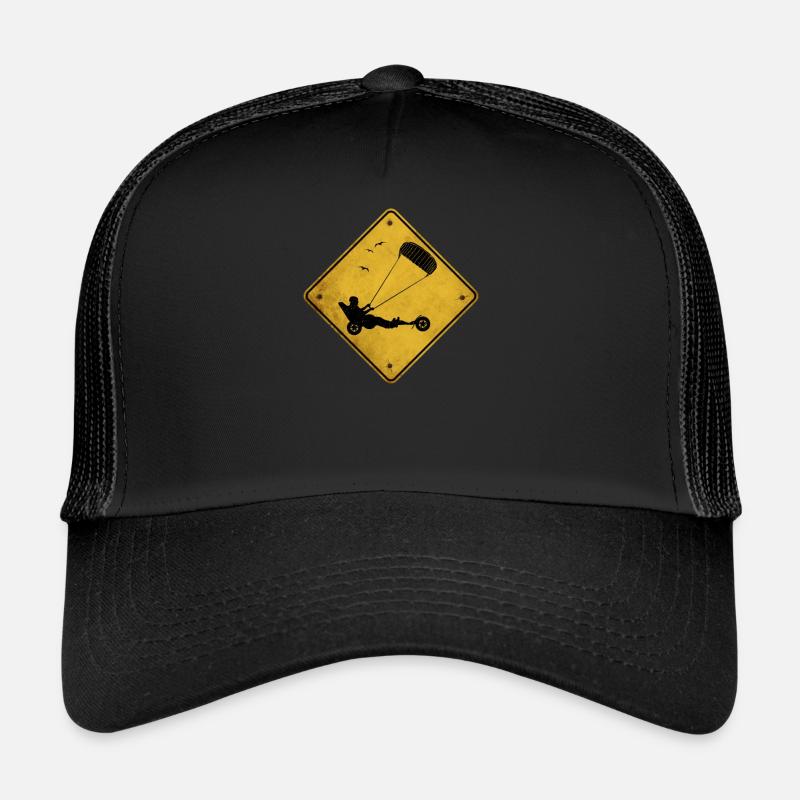 Beach Kite Windracer Land Kite Kite Beach Sailor Casquette trucker 