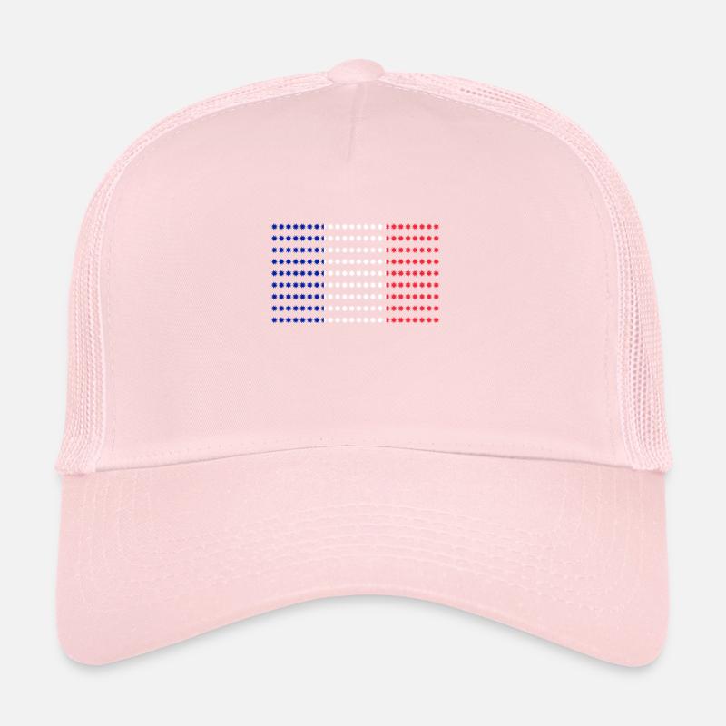 French flag Trucker Cap