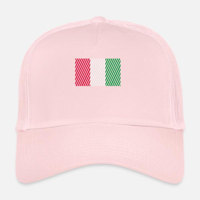 Drapeau italien Casquette trucker 