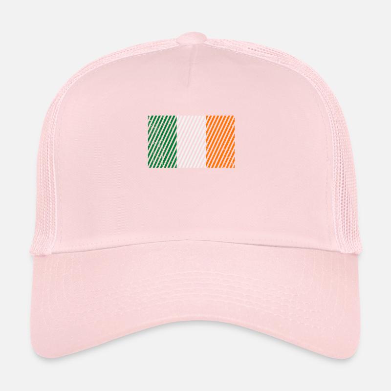 Drapeau de l’Irlande Casquette trucker 
