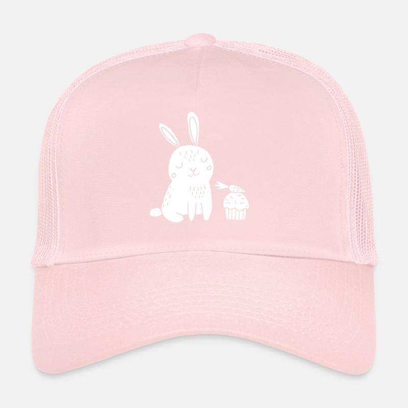 Carrot Cake Lapin de lapin Carotte Casquette trucker 