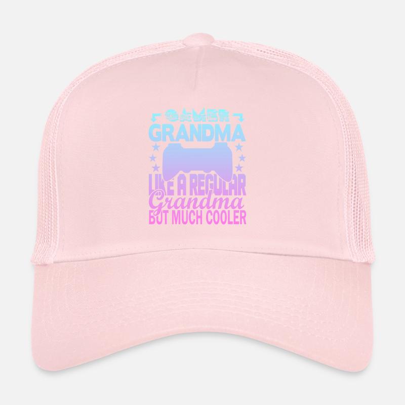 Grand-mère joueuse Casquette trucker 