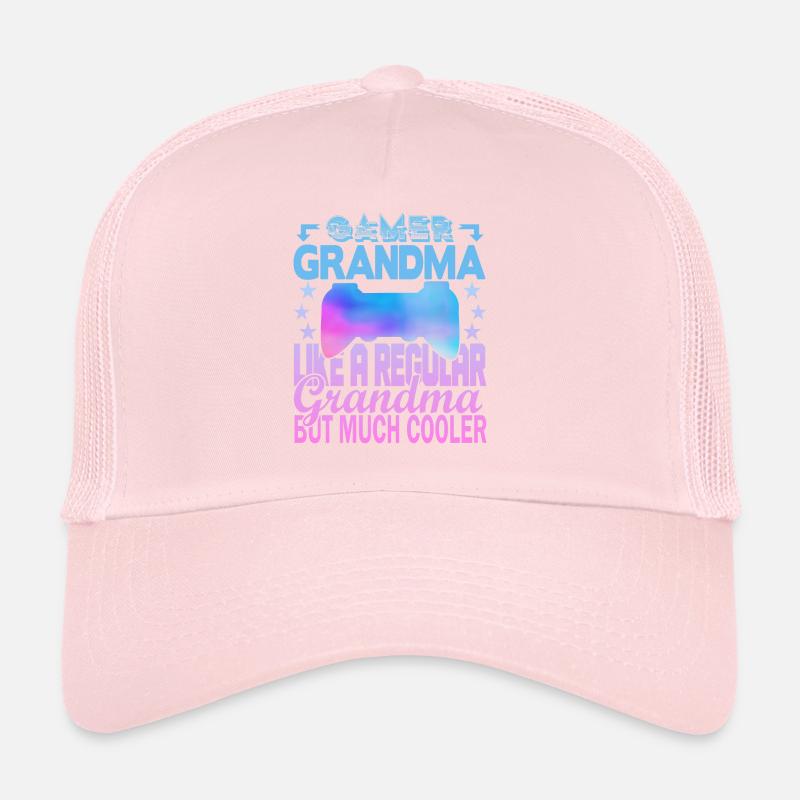 Grand-mère joueuse Casquette trucker 