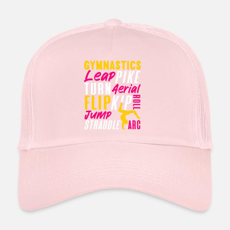 Acrobat Gymnastics Gymnastics Tumbling Trucker Cap