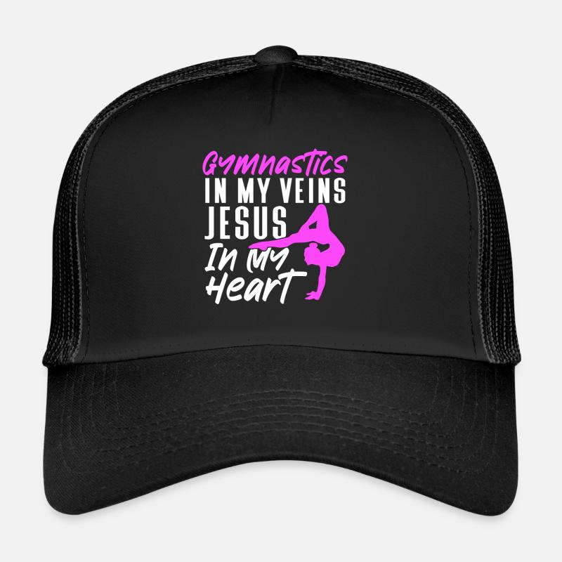 Acrobat Gymnastics Gymnastics Tumbling Trucker Cap