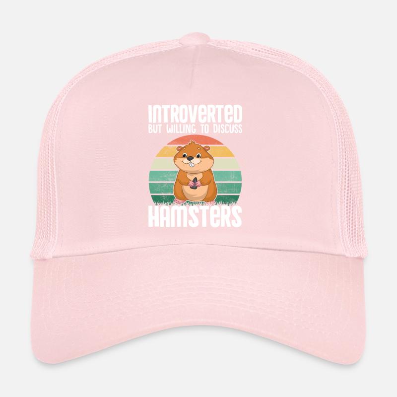 Hamster Cadeau Hamster Lovers Casquette trucker 