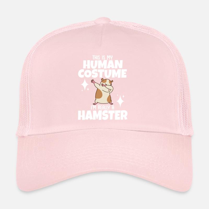 Hamster Gift Hamster Lovers Trucker Cap