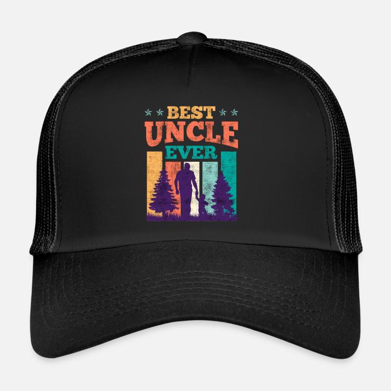 Best Uncle ever Uncle Trucker Cap