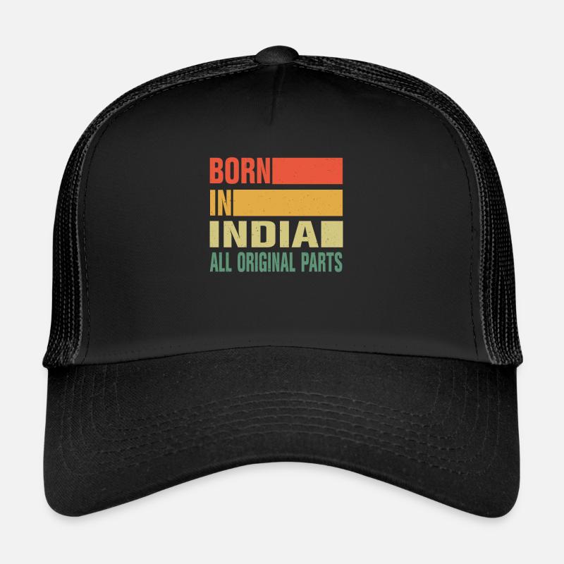 Born in India Trucker Cap