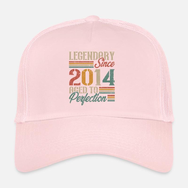 Vintage 2014 Retro Geburtstagsgeschenk Trucker Cap
