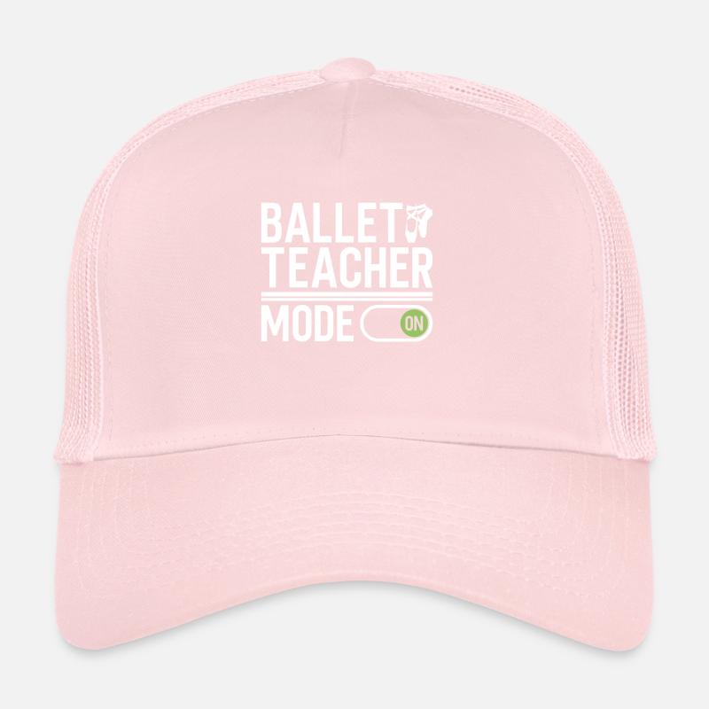 Mode professeur de ballet activé - Ballet Dancer Casquette trucker 
