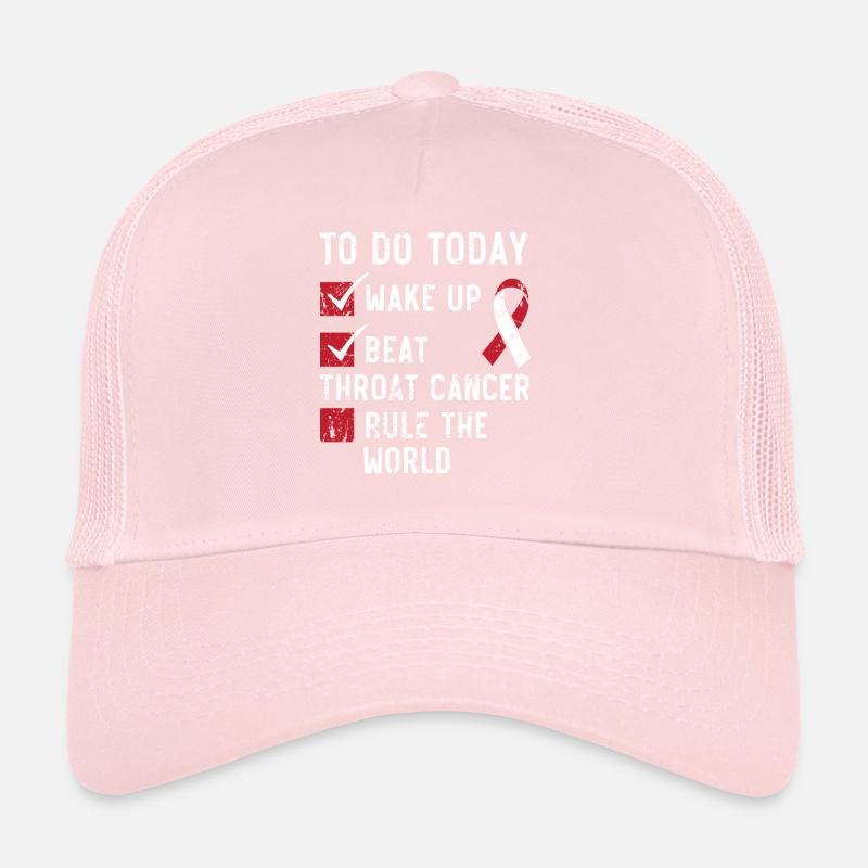 Kehlkopfkrebs Kopf- und Halskrebs Bewusstsein Trucker Cap
