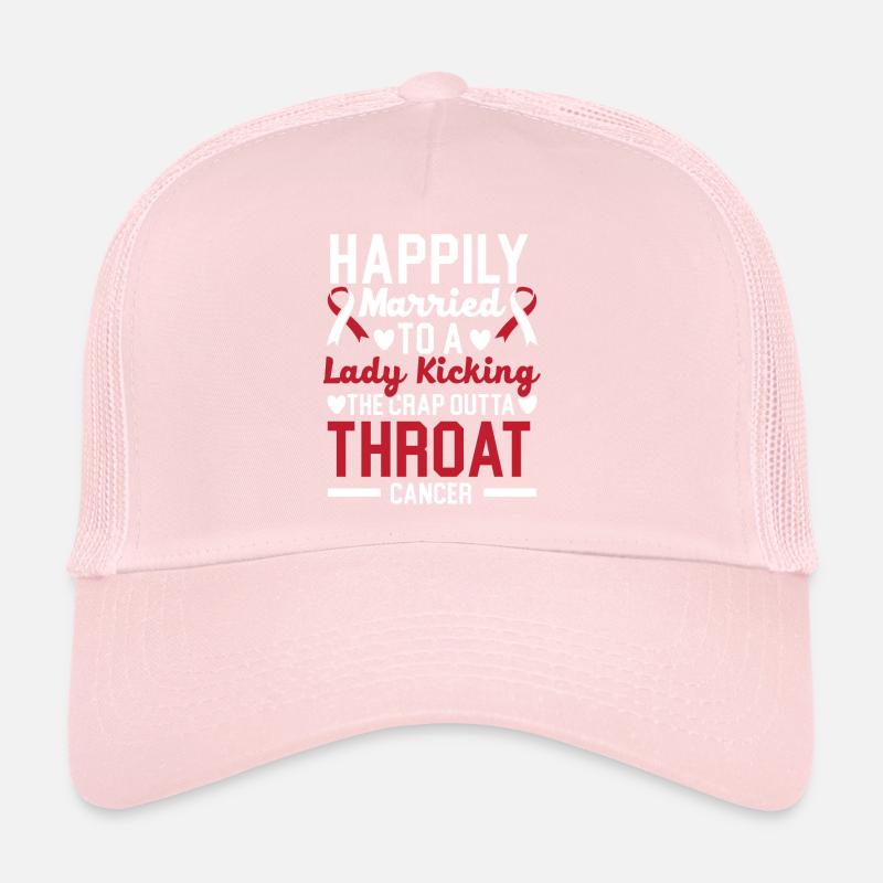 Kehlkopfkrebs Kopf- und Halskrebs Bewusstsein Trucker Cap