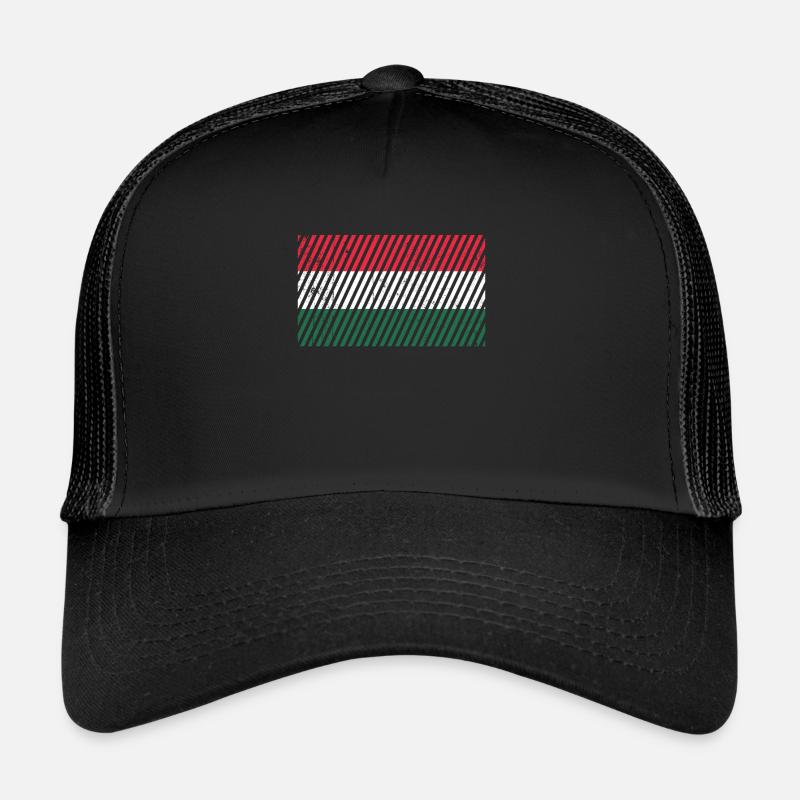 Hungary flag Trucker Cap
