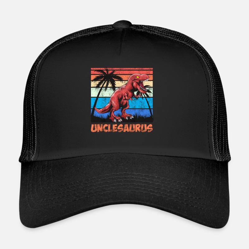 Oncle Oncle - Casquette trucker  - noir/noir
