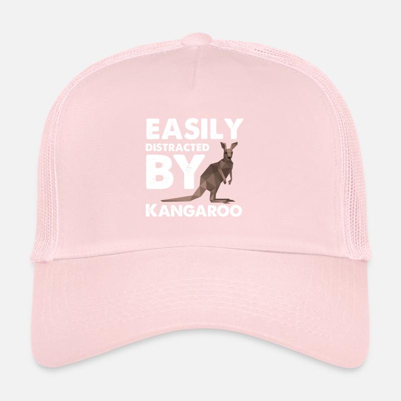 Distrait par Kangaroo Outback Australia Bag Casquette trucker 