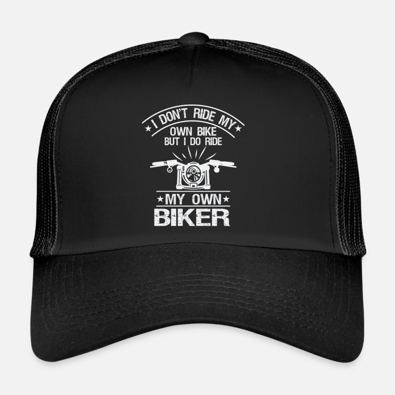 Je ne fais pas de vélo moi-même, Casquette trucker 