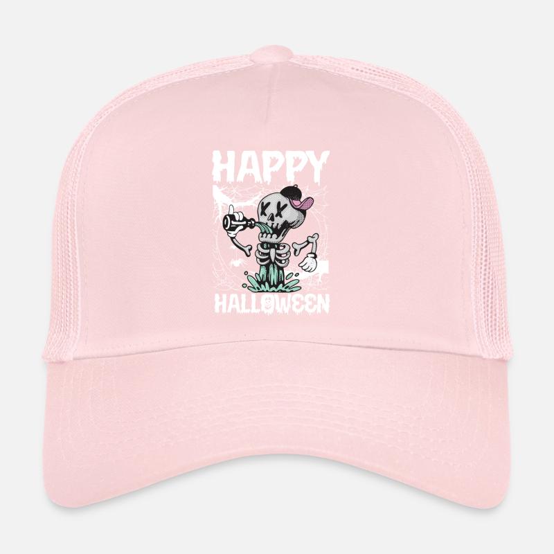 Halloween Costume Pumpkin Attack Cauchemar Casquette trucker 