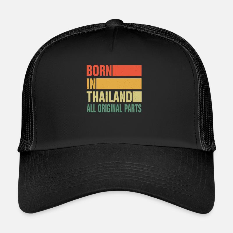 Né en Thaïlande Casquette trucker 