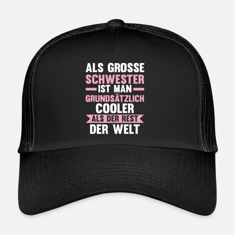 Geschwister Schwestern Schwester Trucker Cap