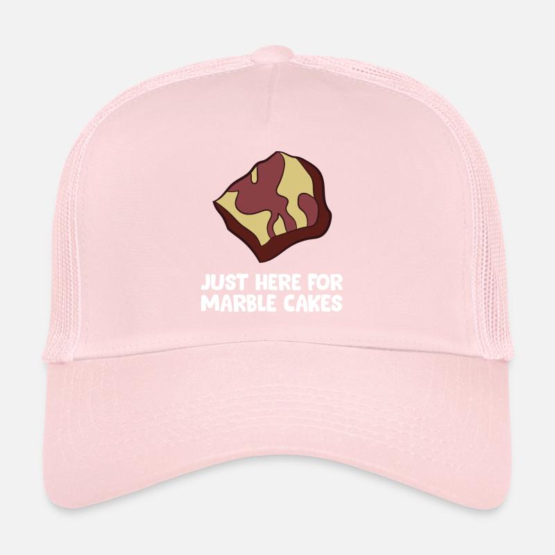 Marble Cake - Just here for the marble cakes Trucker Cap