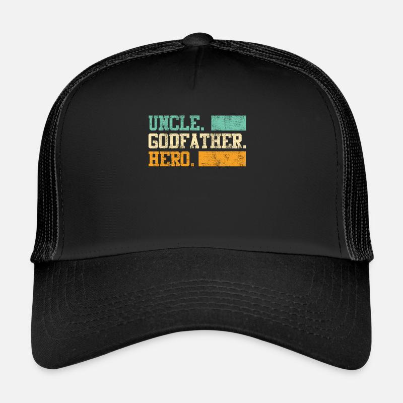 Oncle Parrain Héros Oncle Casquette trucker 