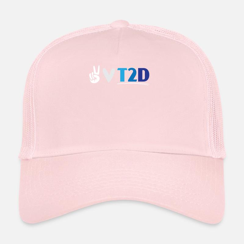 Type 2 Diabetes T2D Warrior Diabetes Awareness Trucker Cap