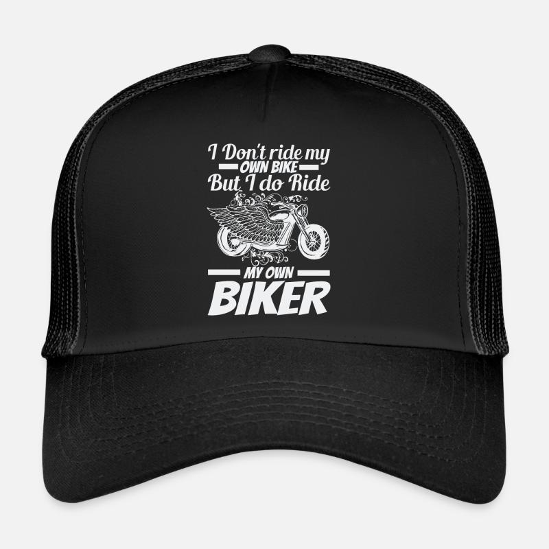 Je ne fais pas de vélo moi-même, Casquette trucker 