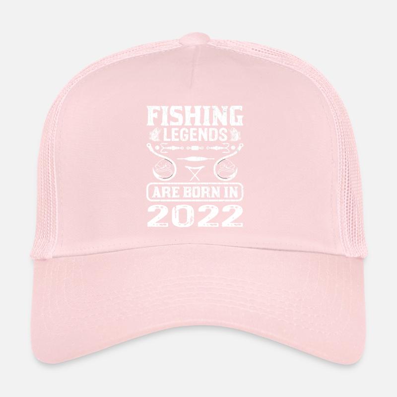 Les légendes de la pêche sont nées en 2022 Casquette trucker 