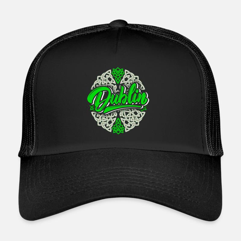 Dublin Dublin-Irland Irland, Dublin-Logo, keltisch Trucker Cap