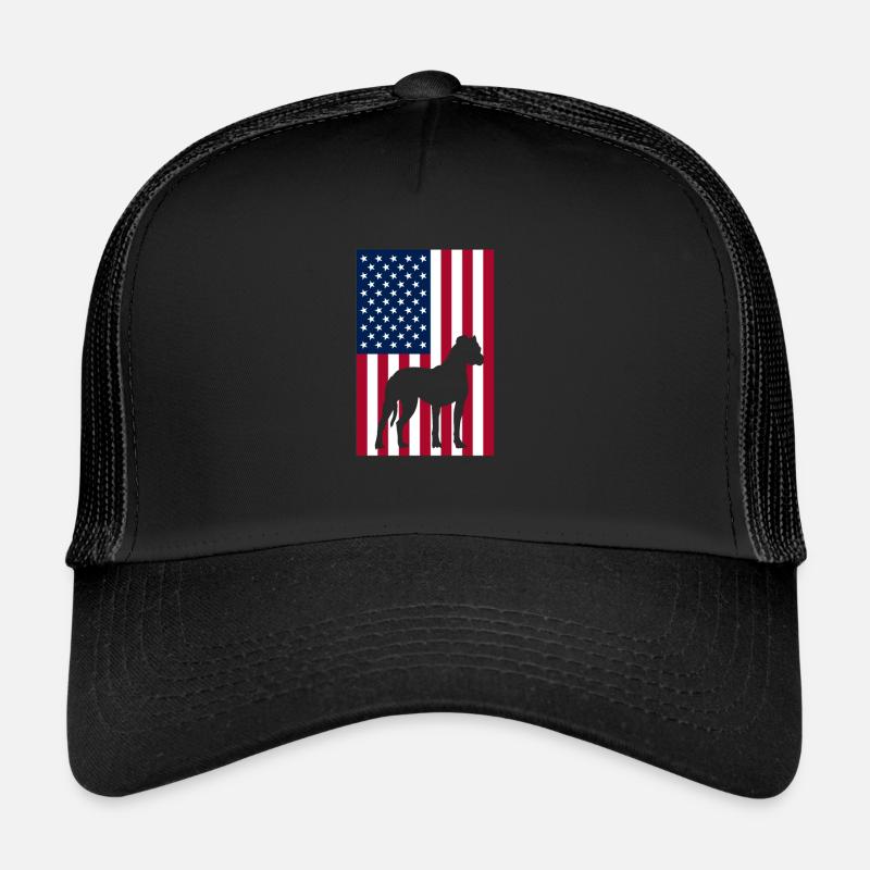Boxer USA Hund Hunde Deutscher Boxer Geschenk Trucker Cap