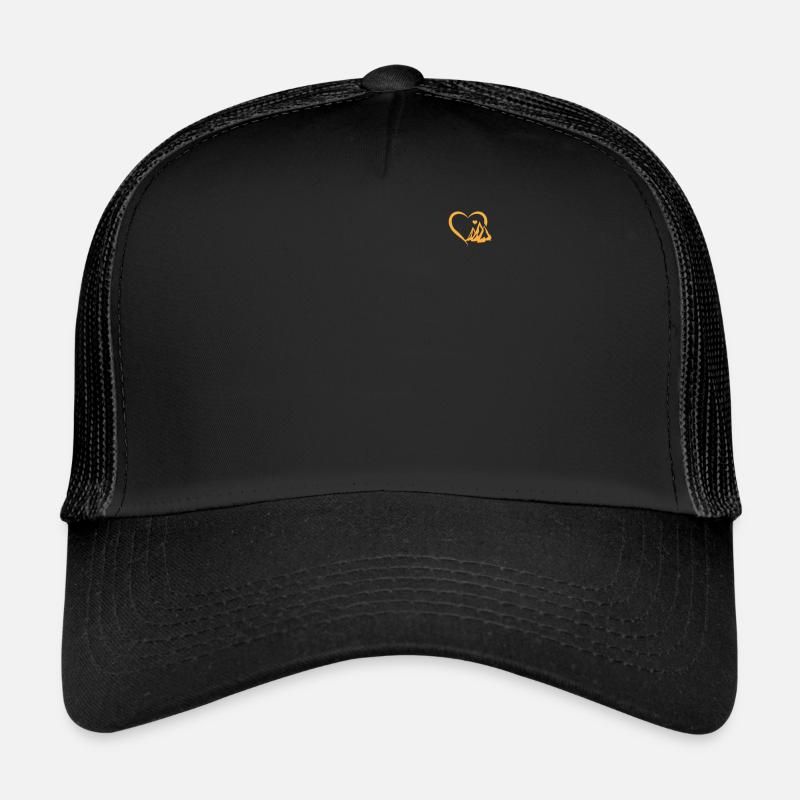 Mountain Climbing Mountain Hiking - Heart Mountain Trucker Cap