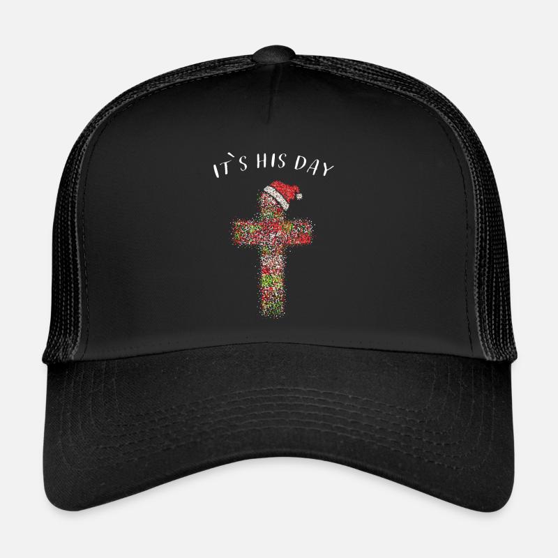 Naissance de Jésus Veille de Noël Église chrétienne Foi Casquette trucker 