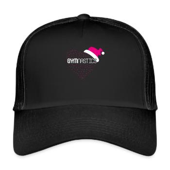 Gymnastique Gymnastique Gymnaste Chapeau de Noël Saint-Nicolas - Casquette trucker  - noir/noir - Devant