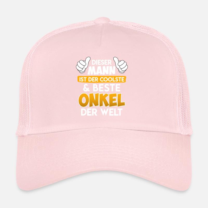 Der coolste Onkel der Welt Onkel Spruch Trucker Cap