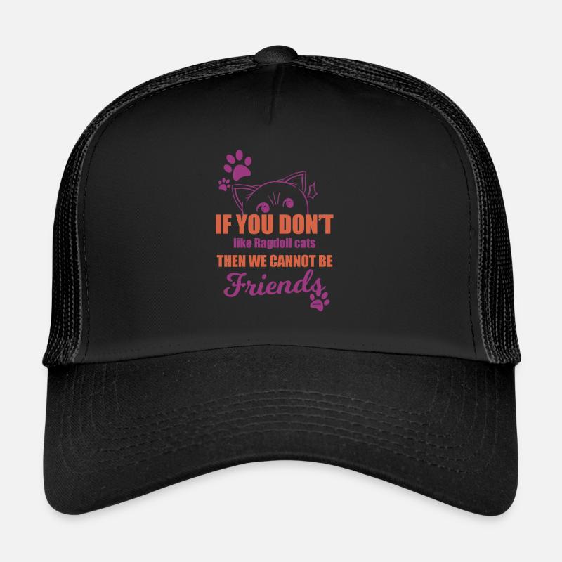 Ragdoll Cat Trucker Cap