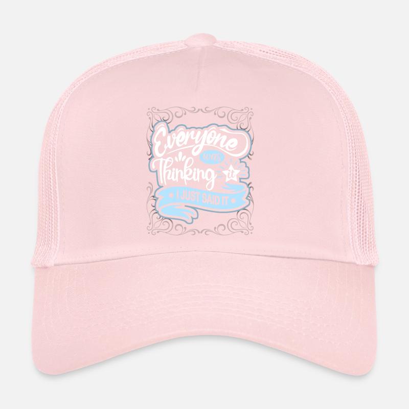 Dicton, lecture de l’, typographie de style vintage Casquette trucker 