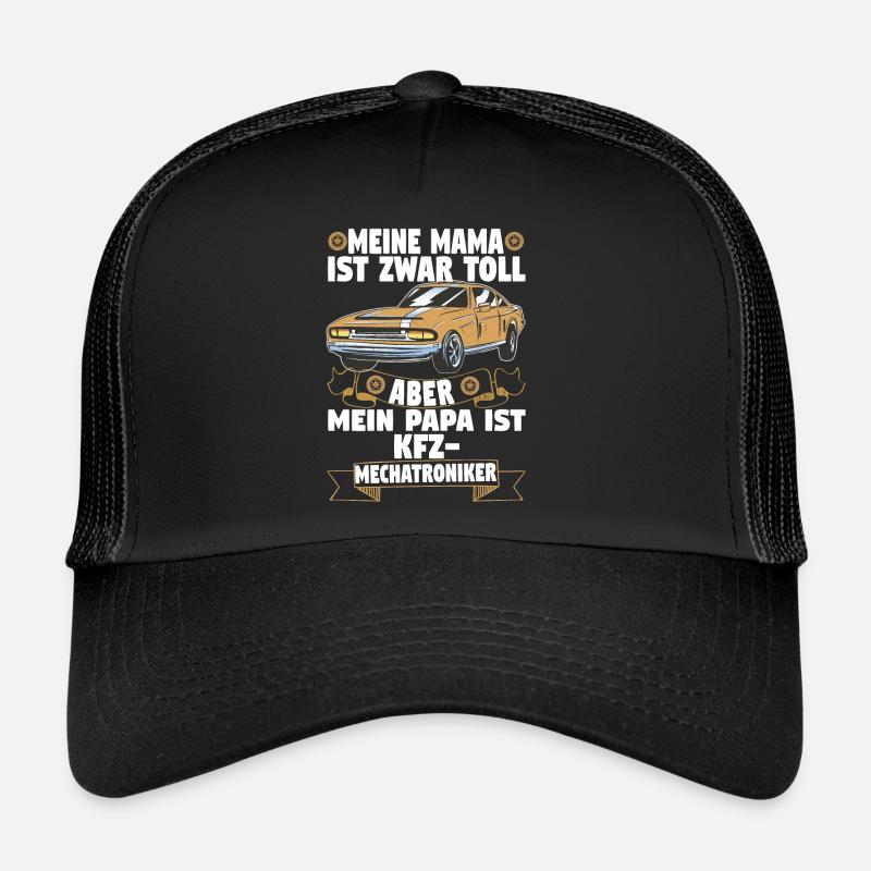 Kfz Mechatroniker Papa Vater Auto Schrauber Trucker Cap