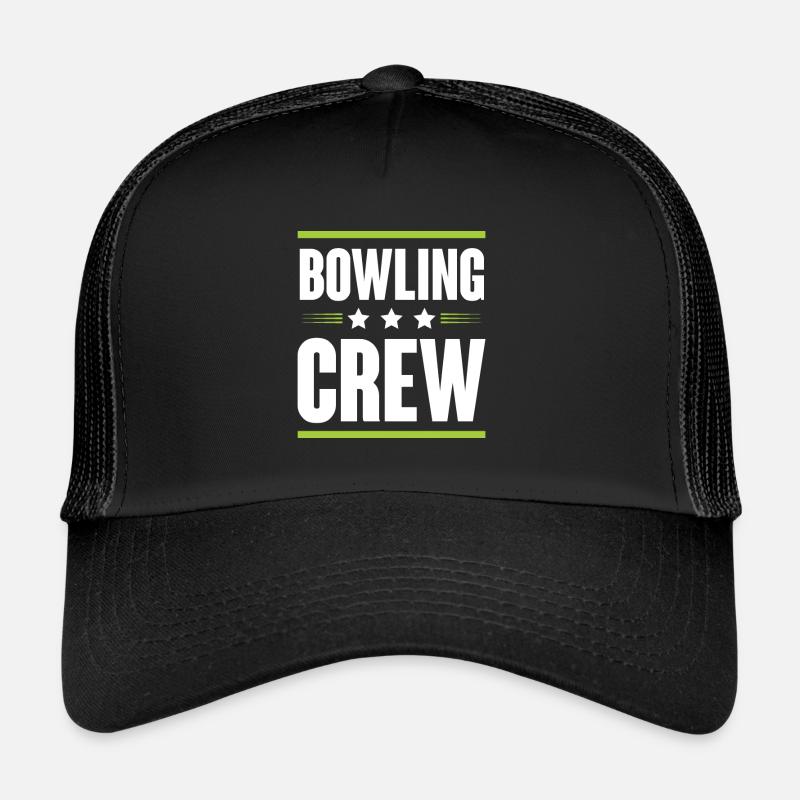 Équipe de bowling Casquette trucker 