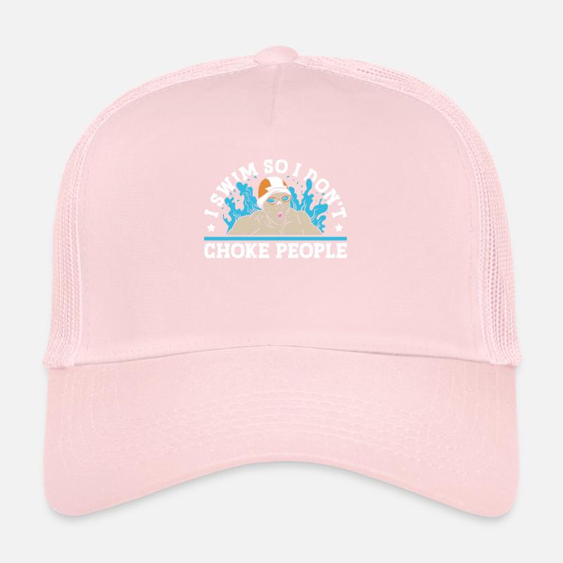Schimmer Schwimmen Je nage pour ne pas étouffer les gens Casquette trucker 
