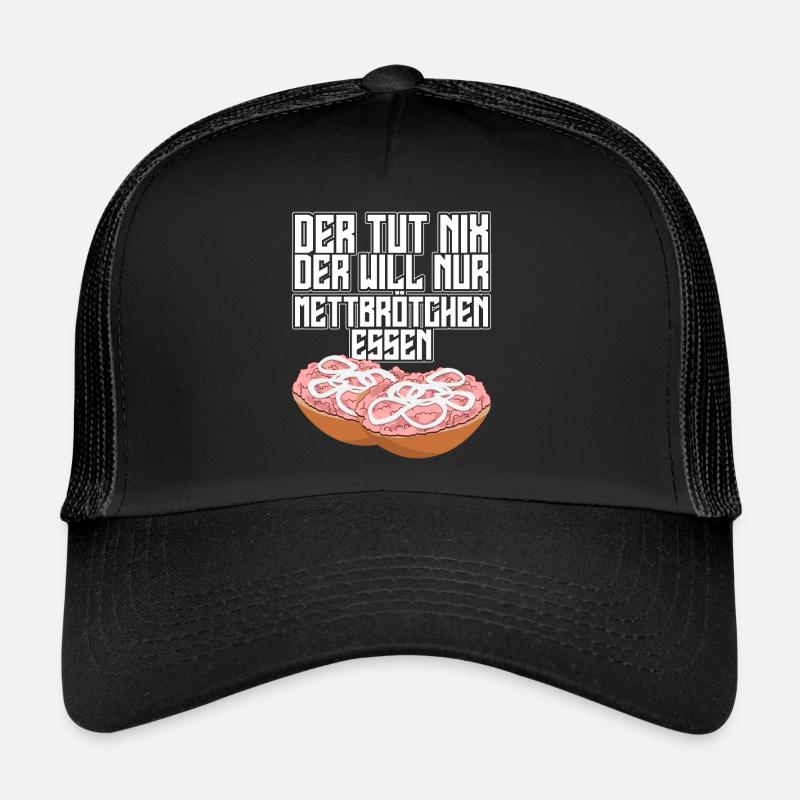 Hackfleisch Mettbrötchen Trucker Cap