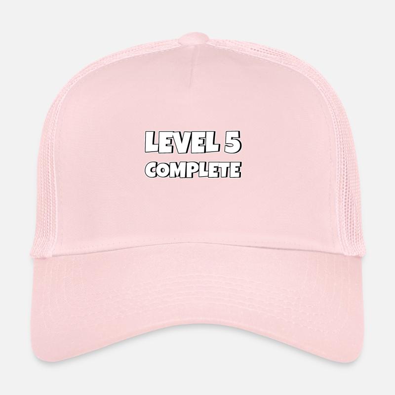 Level 5 Complete Birthday Gift 5 Years Trucker Cap